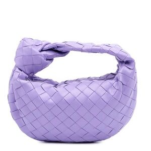 BOTTEGA VENETA Napa intrecciato mini Jodie lavender.